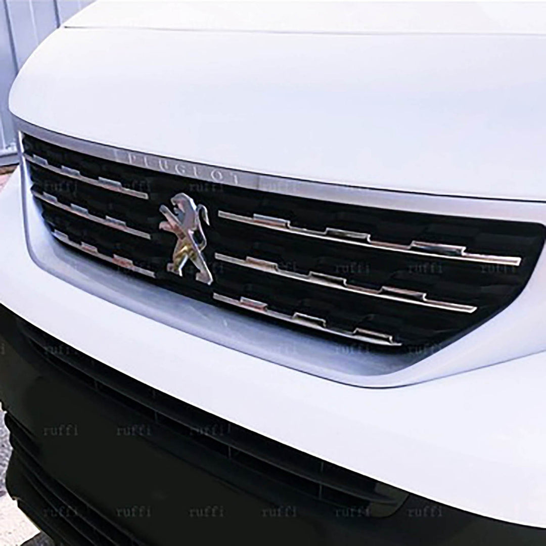 Peugeot Rifter Ön Panjur - Krom (6 Parça) | 2019 ve Sonrası