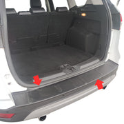 Ford Kuga Arka Tampon Eşiği - Mat Siyah | 2012-2019 Arası