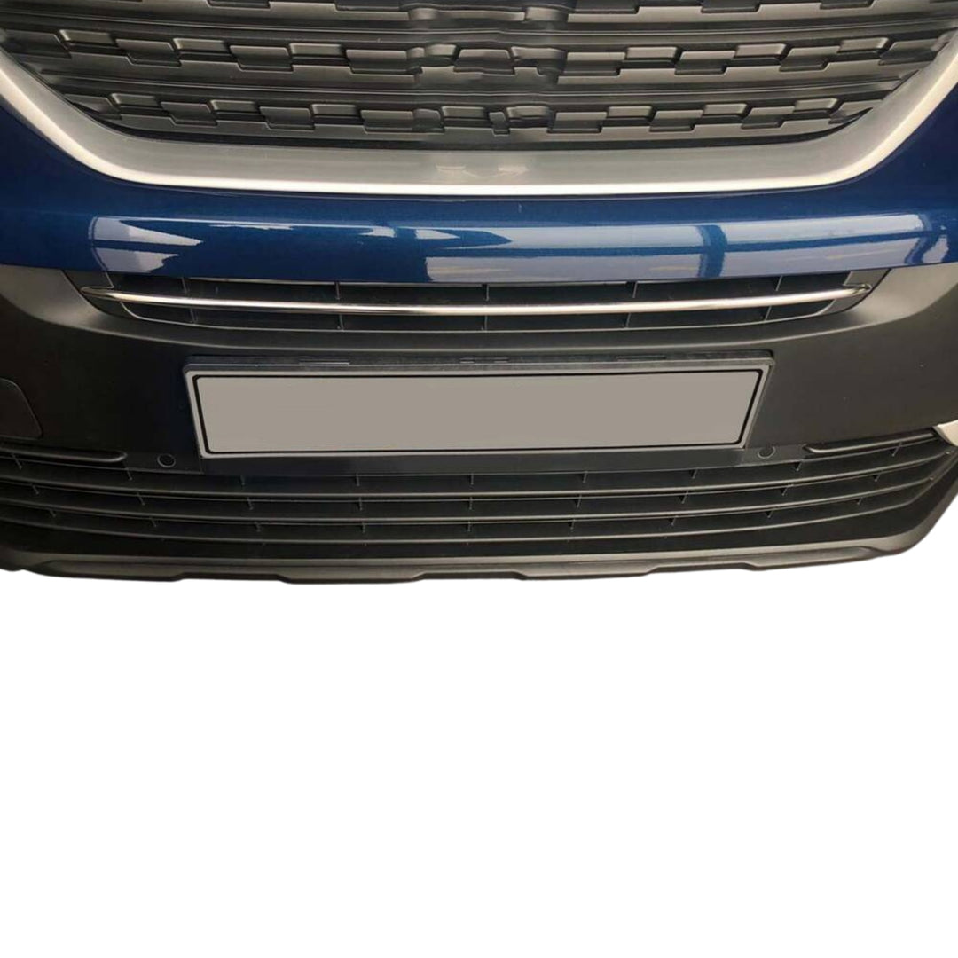 Peugeot Rifter Ön Panjur Çıtası - Krom, Plaka Üstü | 2019 ve Sonrası