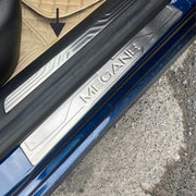 Renault Megane 4 İç Kapı Eşiği - Krom Taşlı (2 Parça) | 2016 ve Sonrası, HB/SD