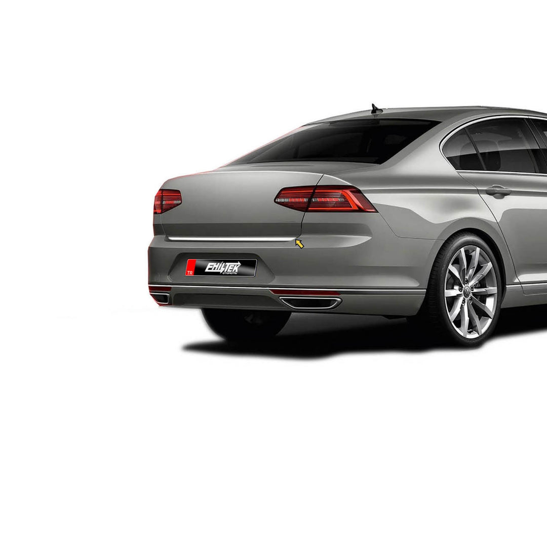 VW Passat B8 Bagaj Alt Çıtası - Krom | 2015 ve Sonrası, SD