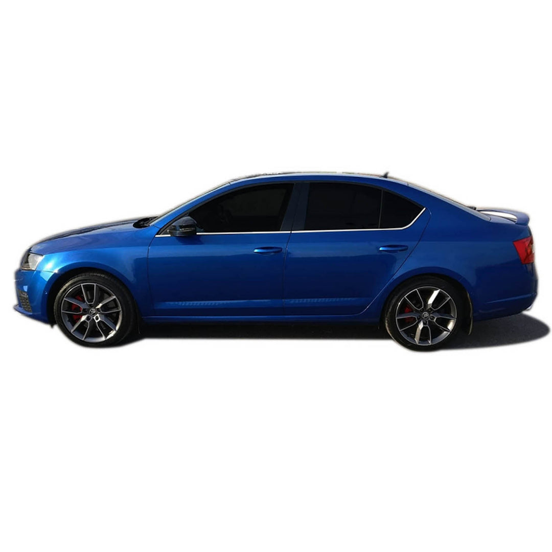 Skoda Octavia (A7) Cam Çıtası Alt - Krom (6 Parça) | 2013-2019 Arası, SD
