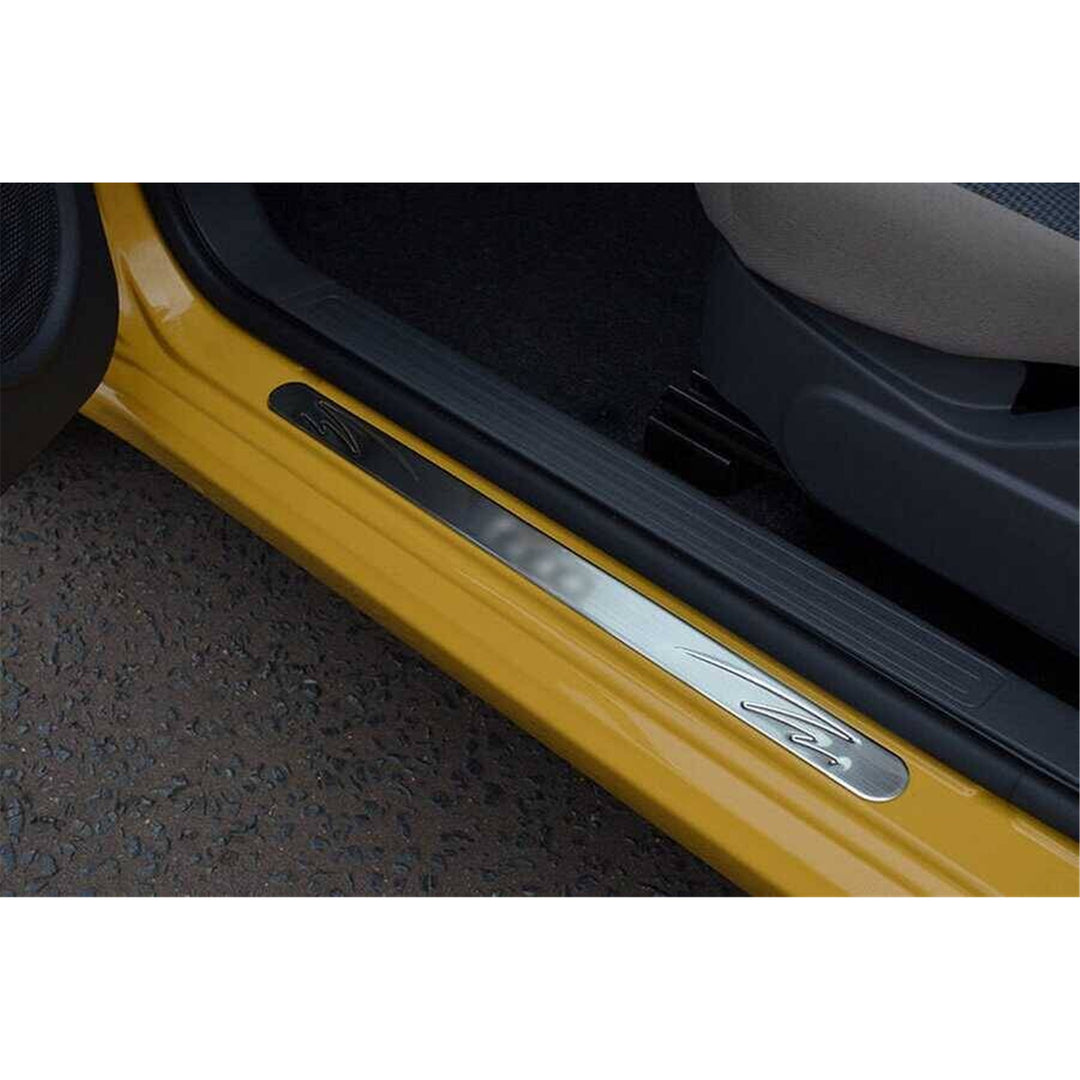 Fiat 500e Kapı Eşiği - Krom (2 Parça) | 2007 ve Sonrası, Cabrio/HB