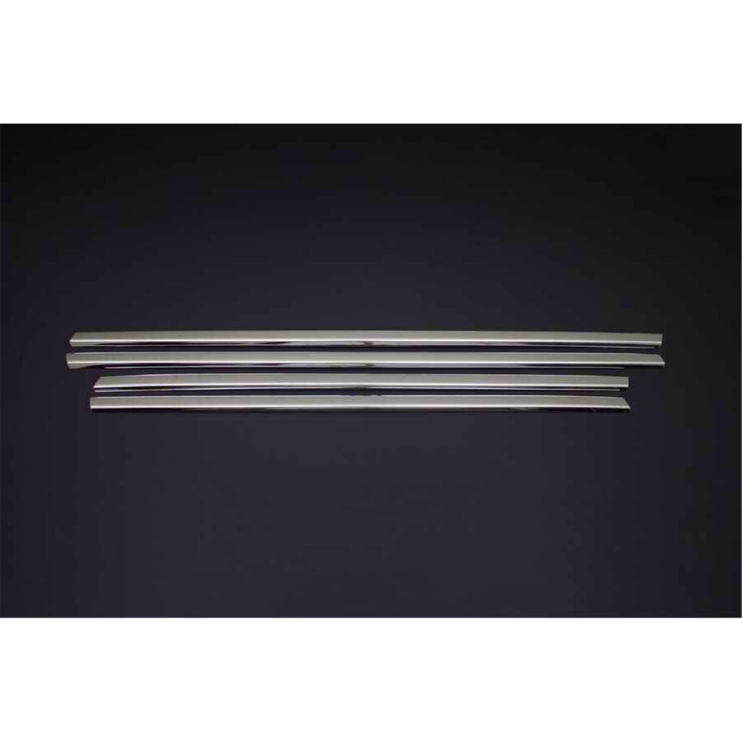 Fiat 500X Cam Çıtası Alt - Krom (4 Parça) | 2015 ve Sonrası