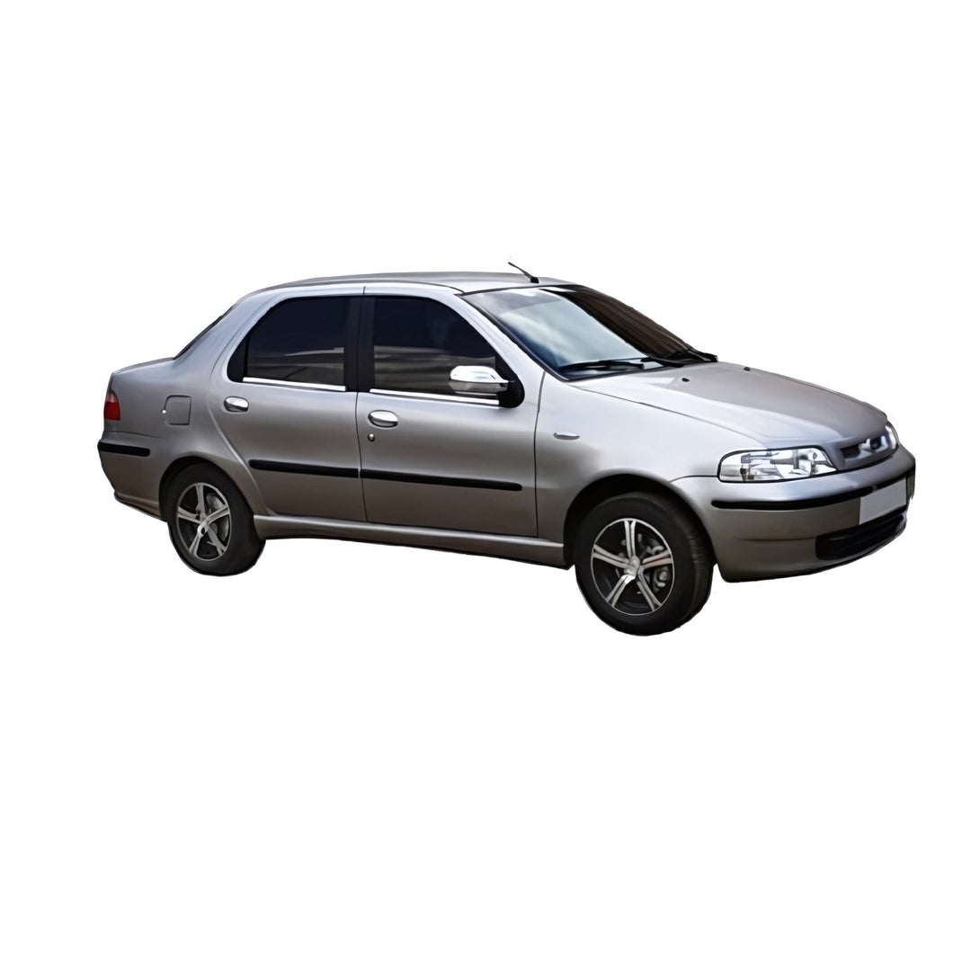 Fiat Albea Cam Çıtası Alt - Krom (4 Parça) | 2003-2012 Arası, SD