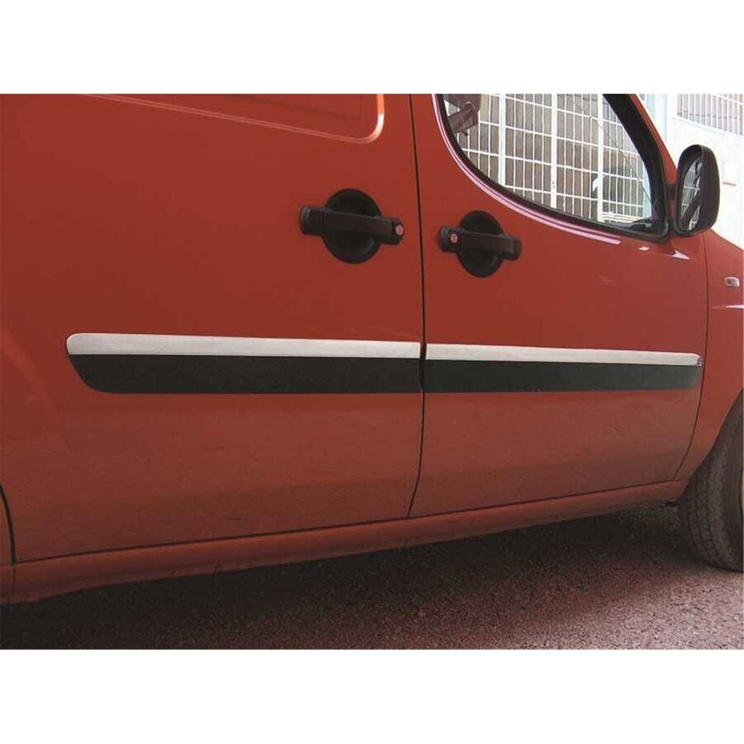 Fiat Doblo Yan Kapı Çıtası - Krom, Dar Tip (4 Parça) | 2006-2010 Arası