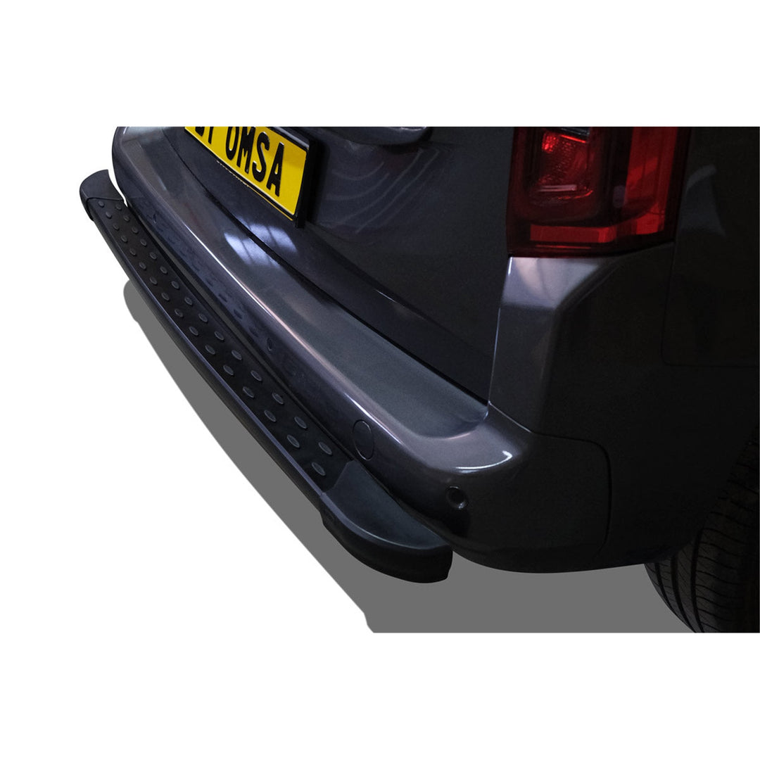 Fiat Doblo Arka Koruma - Siyah, Dot Line | 2010-2021 Arası