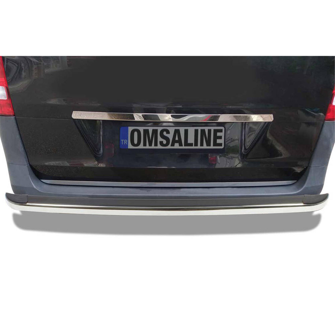 Fiat Doblo Arka Koruma - Siyah, Ms Line | 2010-2021 Arası