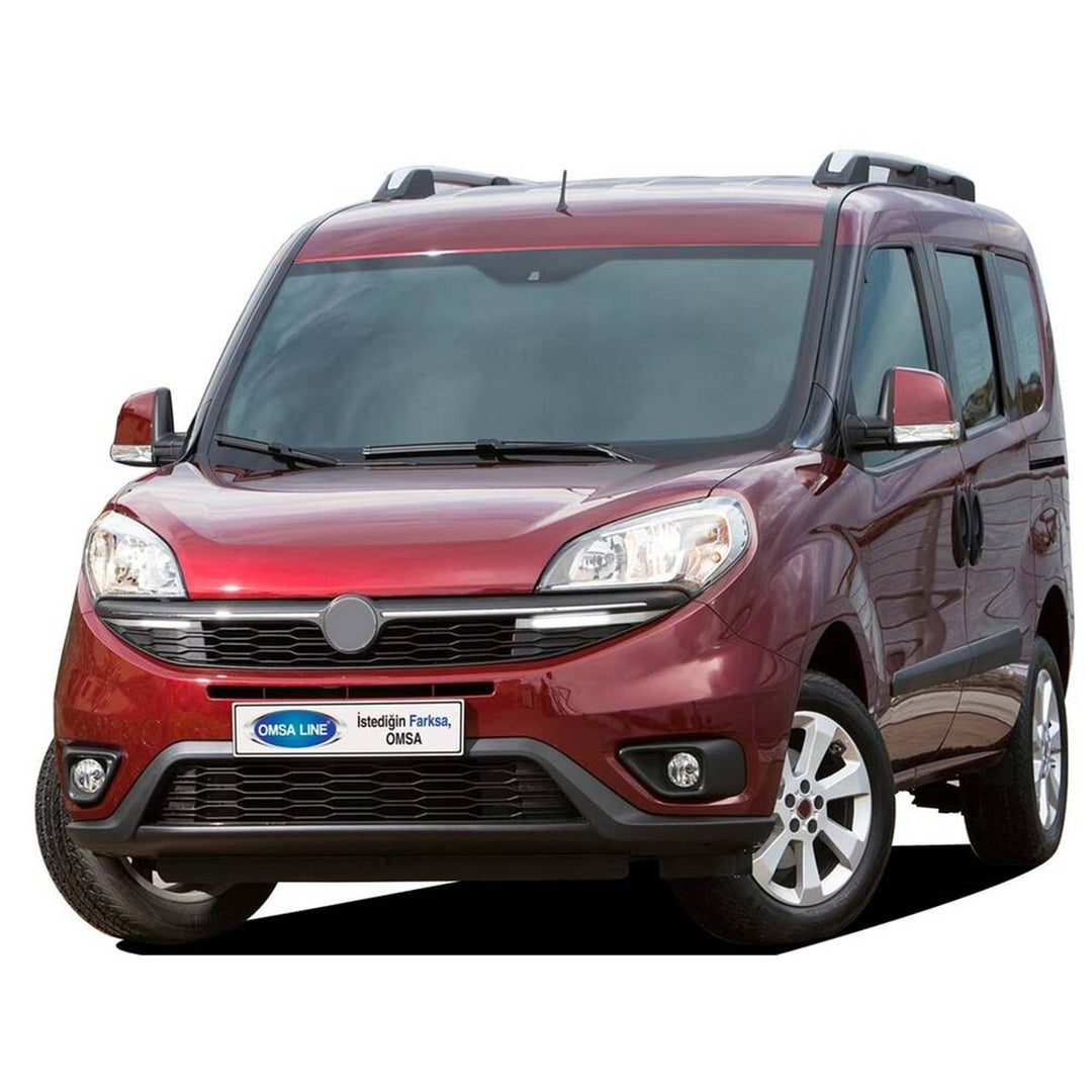 Fiat Doblo Gündüz Farı Ledli - ABS Krom (2 Parça) | 2015-2021 Arası