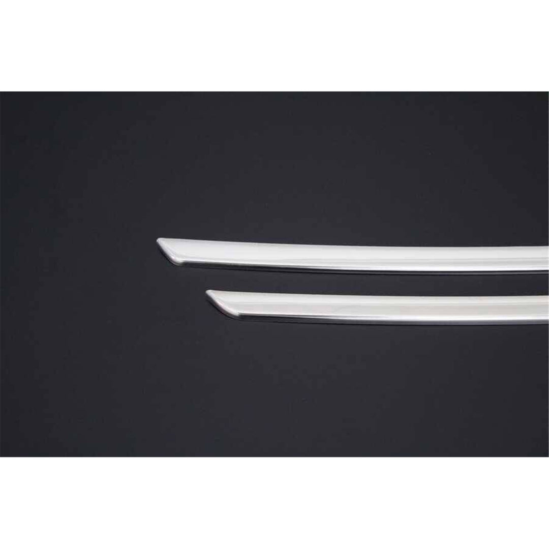 Fiat Doblo Ön Tampon Çıtası - Krom (2 Parça) | 2010-2014 Arası