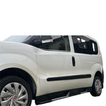 Resmi Galeri görüntüleyicisine yükleyin, Fiat Doblo Plastik Yan Basamak - Parlak Siyah | 2015-2021 Arası