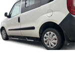 Resmi Galeri görüntüleyicisine yükleyin, Fiat Doblo Plastik Yan Basamak - Parlak Siyah | 2015-2021 Arası