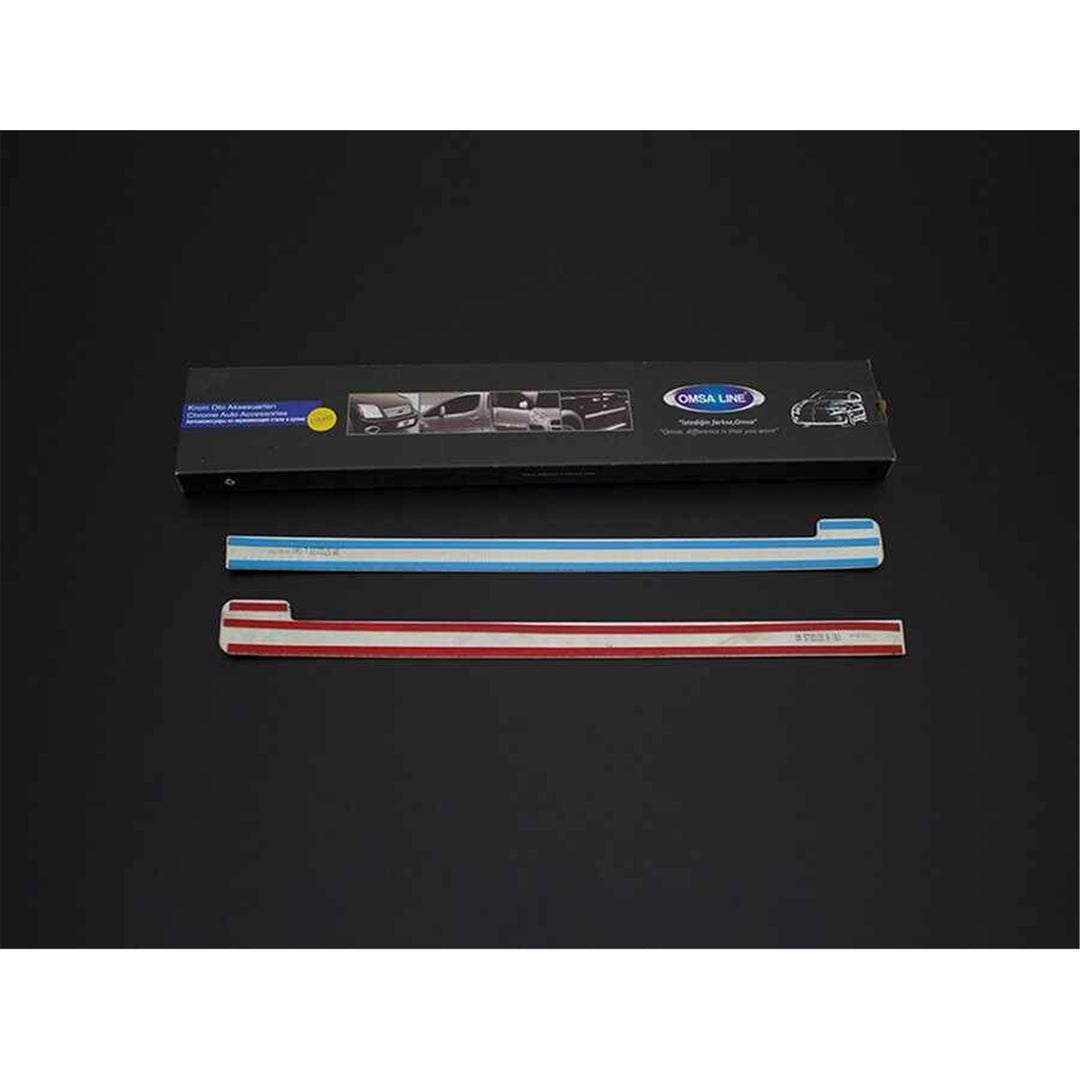 Fiat Doblo Sürgülü Kapı Çıtası - Krom (2 Parça) | 2022 ve Sonrası