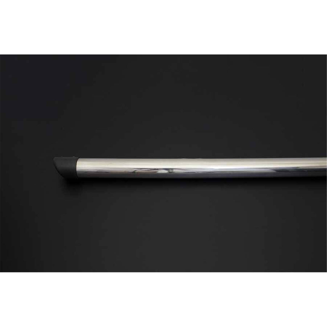 Fiat Ducato Arka Koruma - Krom Boru Çap:60, ABS Kapak | 2006 ve Sonrası