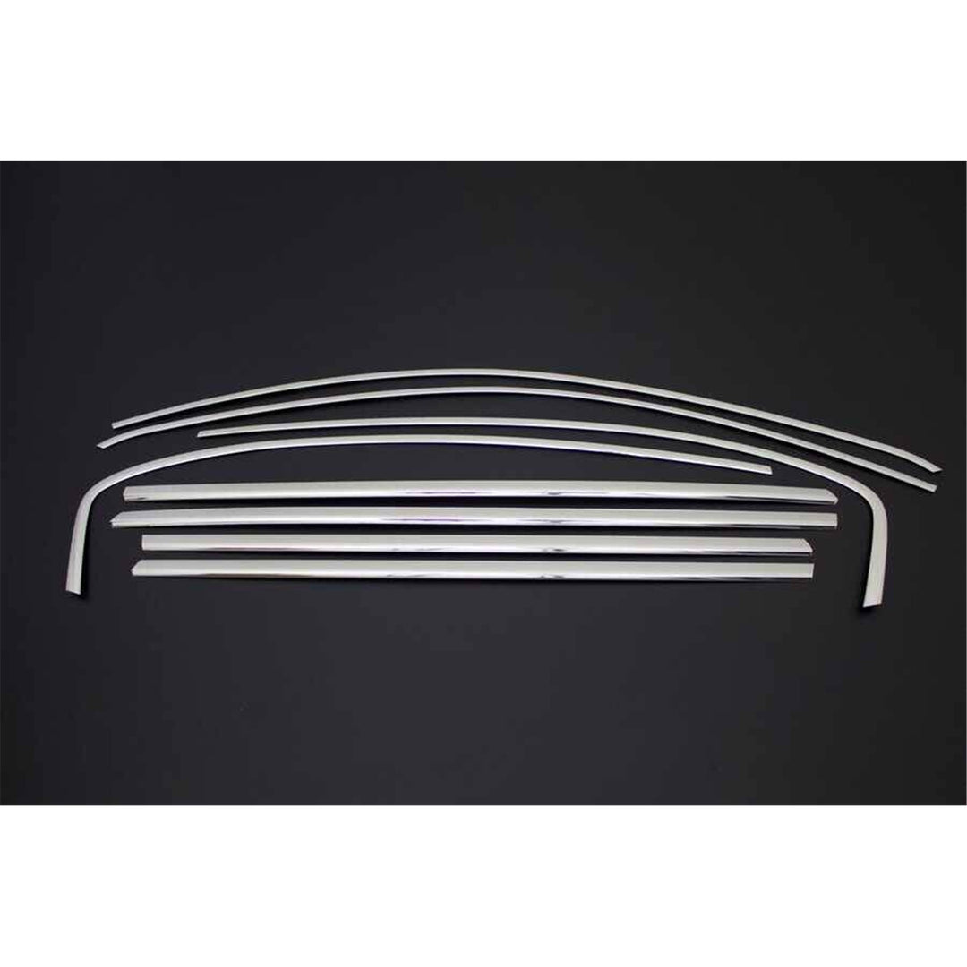 Fiat Egea Cross Cam Çerçevesi - Krom (8 Parça) | 2020 ve Sonrası, HB