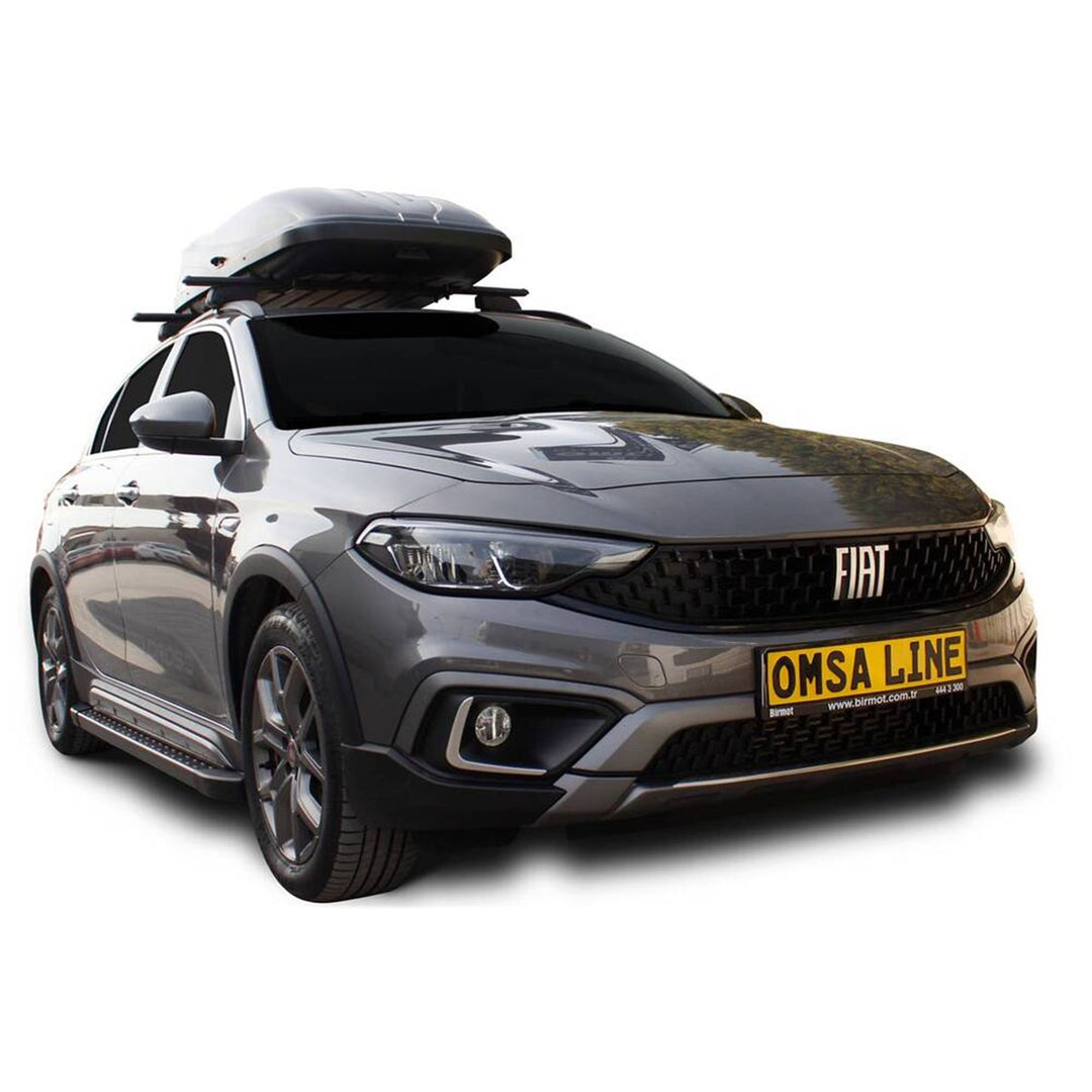 Fiat Egea Cross Sis Far Çerçevesi - Krom Taşlı (2 Parça) | 2020 ve Sonrası, HB