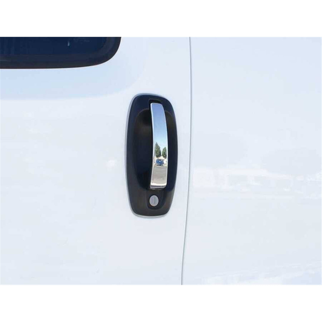 Fiat Fiorino/Qubo Kapı Kolu - Krom, 4 Kapı (4 Parça) | 2008 ve Sonrası