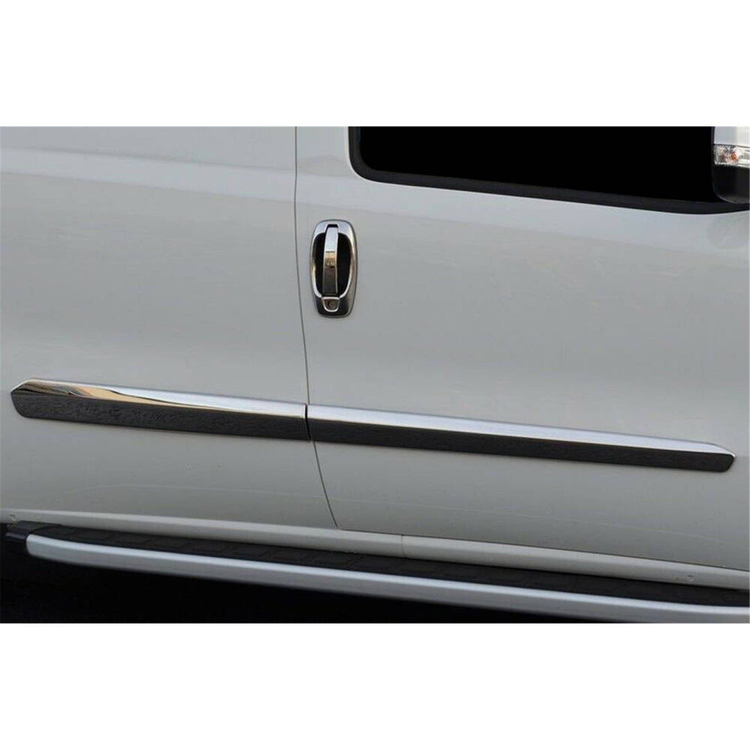 Fiat Fiorino/Qubo Kapı Kolu - Krom, 4 Kapı (8 Parça) | 2008 ve Sonrası