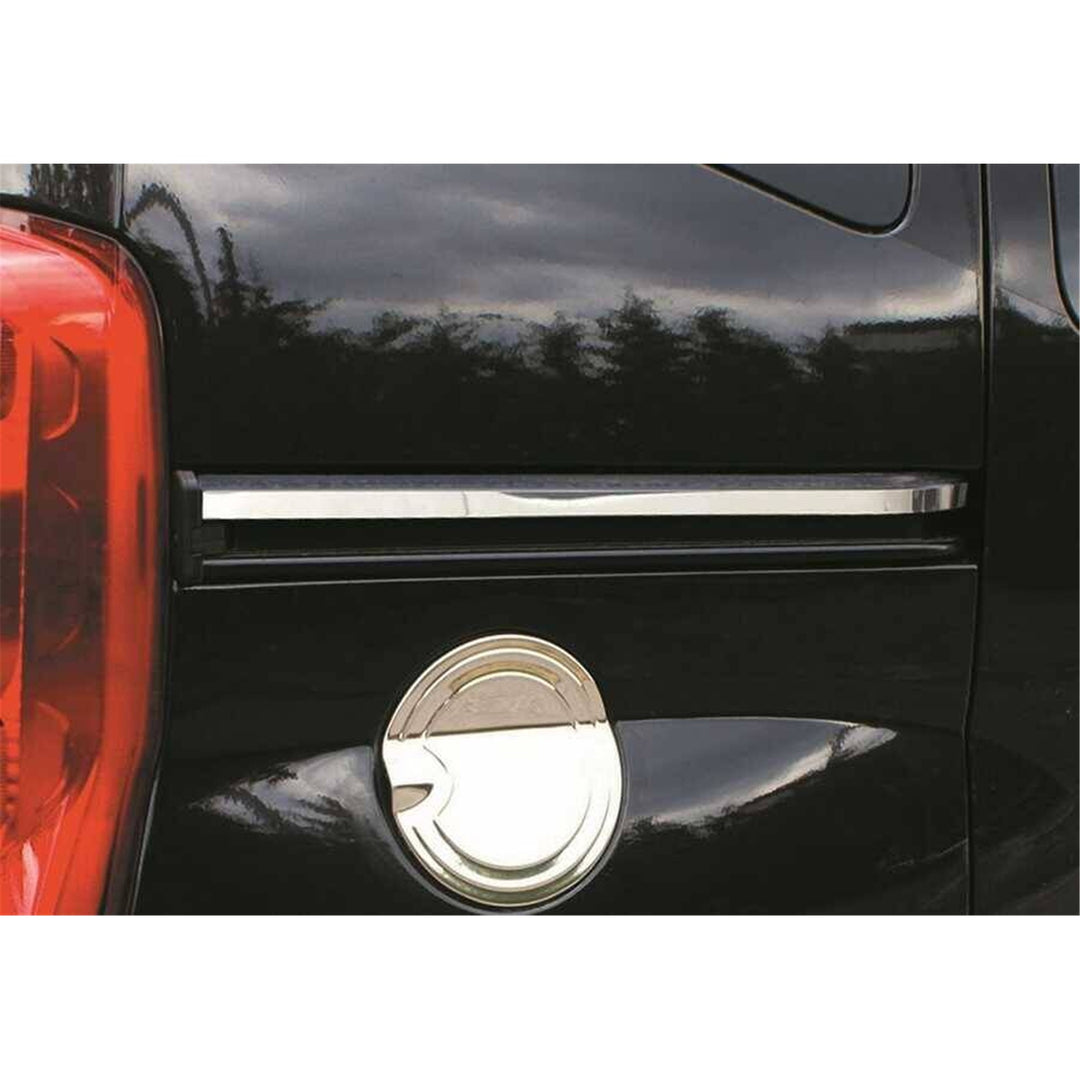 Fiat Fiorino/Qubo Sürgülü Kapı Çıtası - Krom (2 Parça) | 2008 ve Sonrası
