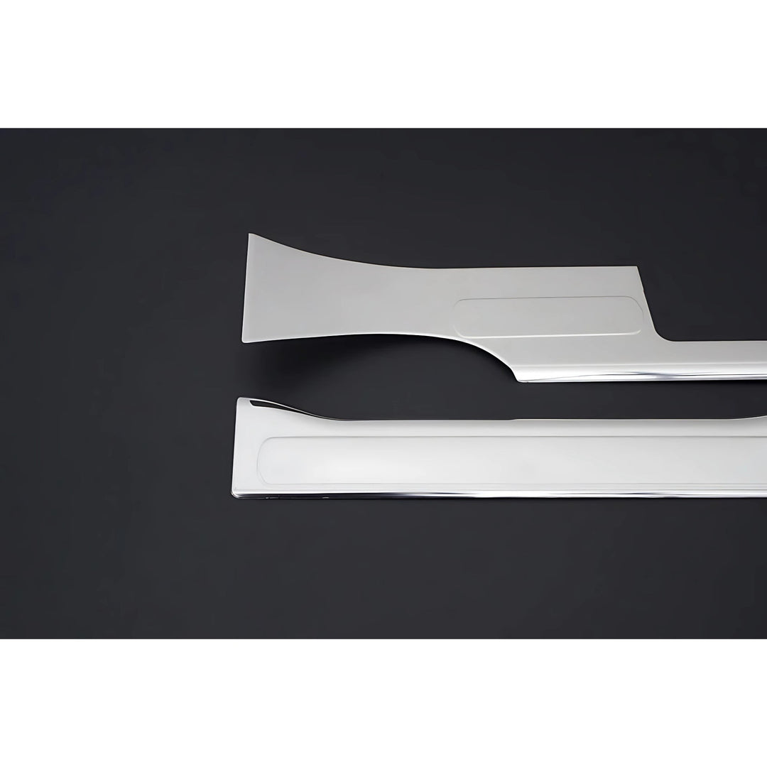 Fiat Fiorino/Qubo İç Kapı Eşiği - Krom (4 Parça) | 2008 ve Sonrası