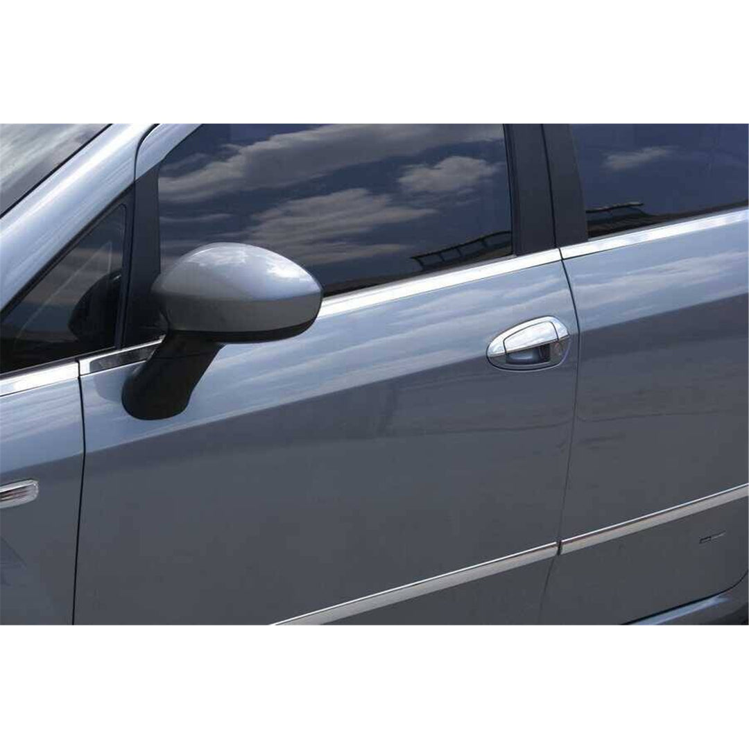 Fiat Grande Punto/Evo Cam Çıtası Alt - Krom (6 Parça) | 2005-2018 Arası, HB