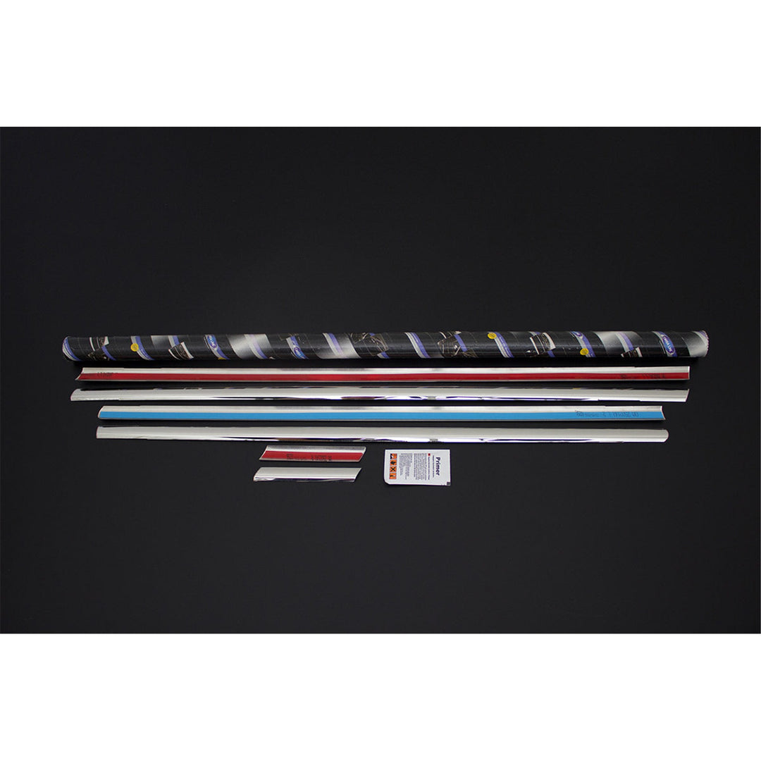 Fiat Grande Punto/Evo Cam Çıtası Alt - Krom (6 Parça) | 2005-2018 Arası, HB