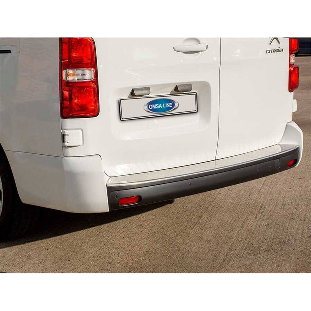 Fiat Scudo / Ulysse Arka Tampon Eşiği - Krom, Kısa Şase | 2022 ve Sonrası