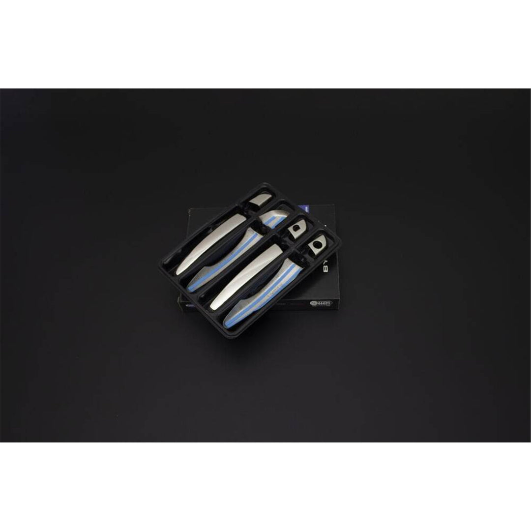 Fiat Scudo / Ulysse Kapı Kolu - Krom, 4 Kapı, Tek Sürgülü Kapı için (8 Parça) | 2022 ve Sonrası