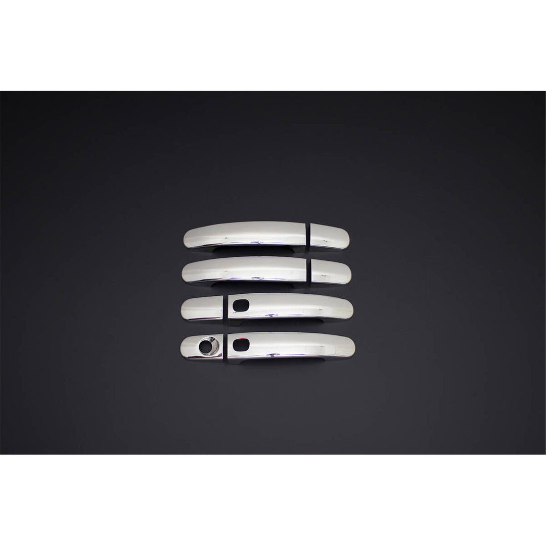 Ford C-Max Kapı Kolu - Krom, 4 Kapı, Sensör Delikli (8 Parça) | 2010-2019 Arası