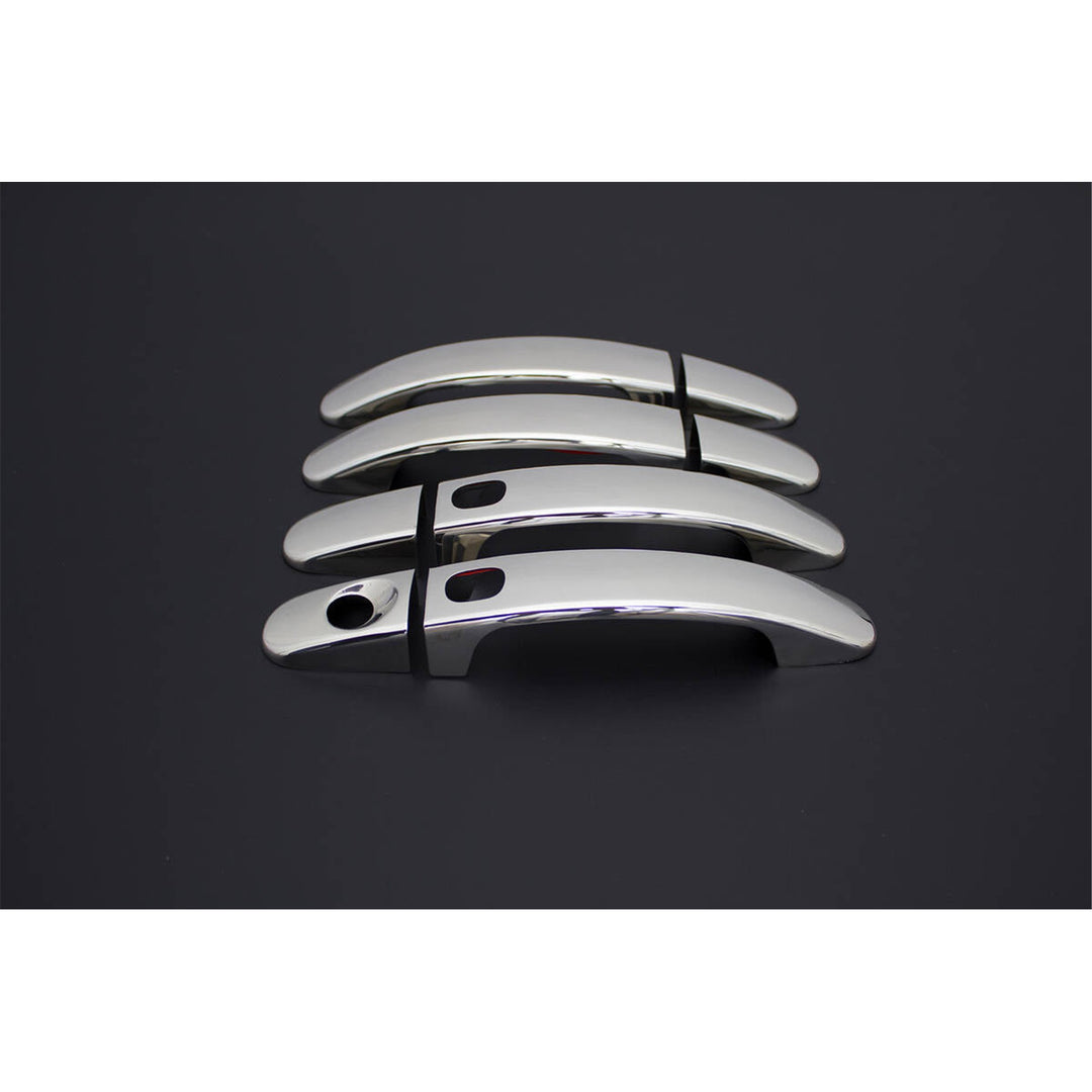 Ford C-Max Kapı Kolu - Krom, 4 Kapı, Sensör Delikli (8 Parça) | 2010-2019 Arası