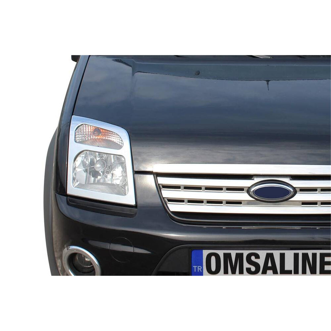 Ford Connect Far Çerçevesi - ABS Krom (2 Parça) | 2002-2009 Arası