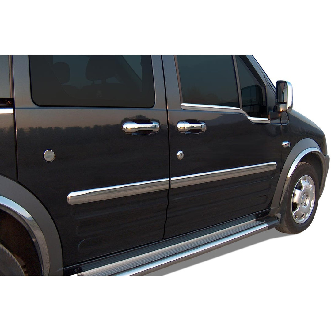 Ford Connect Yan Kapı Çıtası - Krom (4 Parça) | 2002-2014 Arası