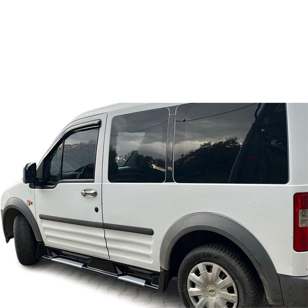 Ford Connect Plastik Yan Basamak - Parlak Siyah | 2008-2013 Arası