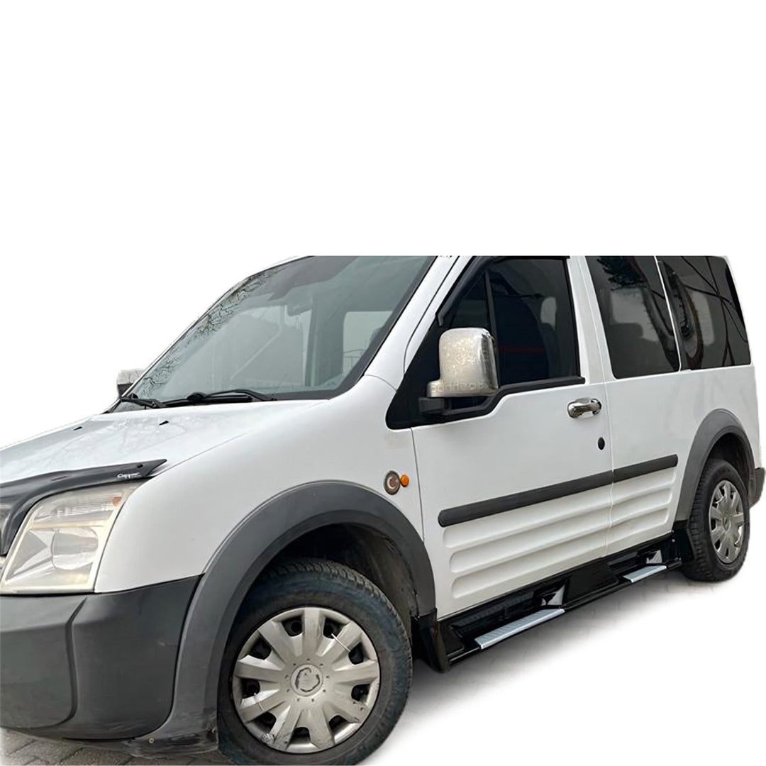Ford Connect Plastik Yan Basamak - Parlak Siyah | 2008-2013 Arası