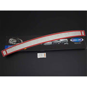 Ford Courier Arka Tampon Eşiği - Krom Taşlı | 2014-2023 Arası
