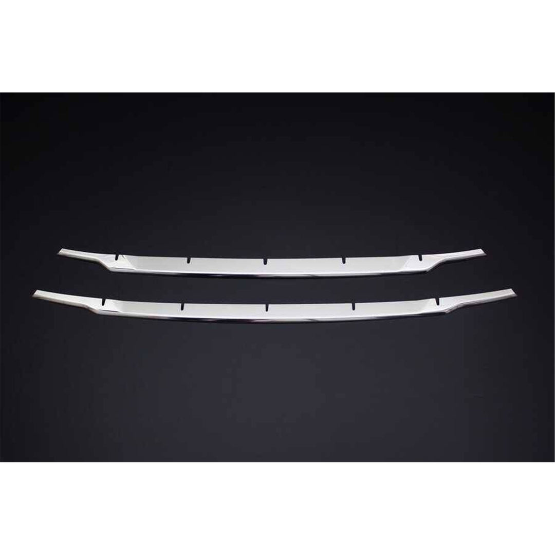 Ford Courier Ön Tampon Çıtası - Krom (2 Parça) | 2014-2018 Arası