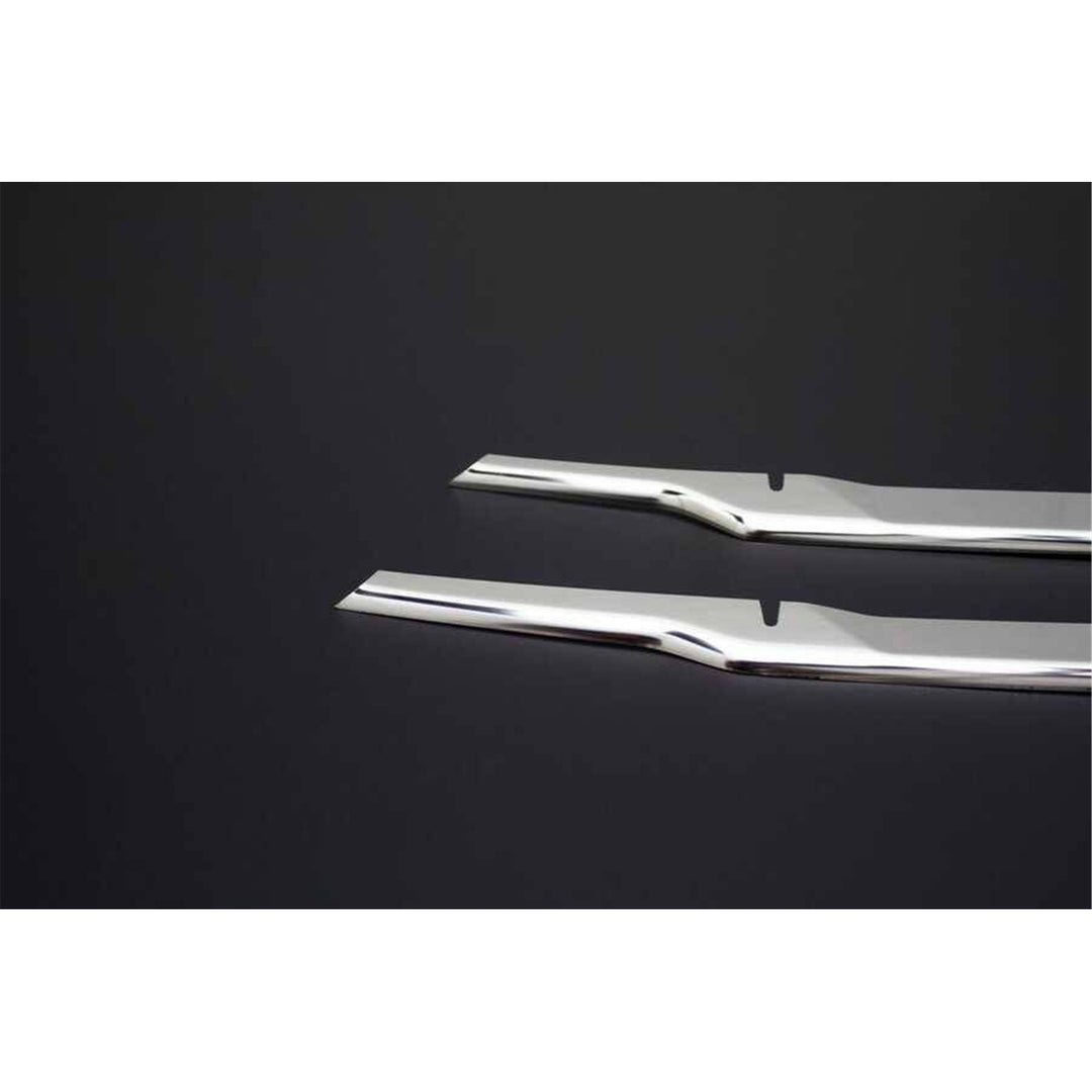 Ford Courier Ön Tampon Çıtası - Krom (2 Parça) | 2014-2018 Arası