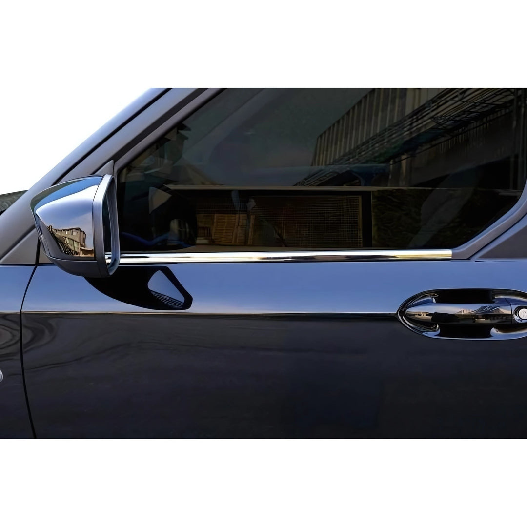 Ford Tourneo Courier Cam Çıtası Üst - Krom (4 Parça) | 2023 ve Sonrası