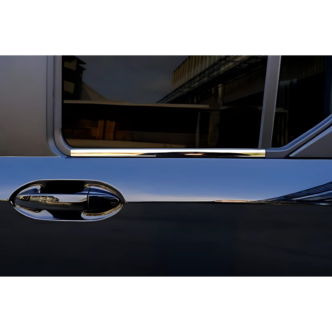 Ford Tourneo Courier Cam Çıtası Üst - Krom (4 Parça) | 2023 ve Sonrası
