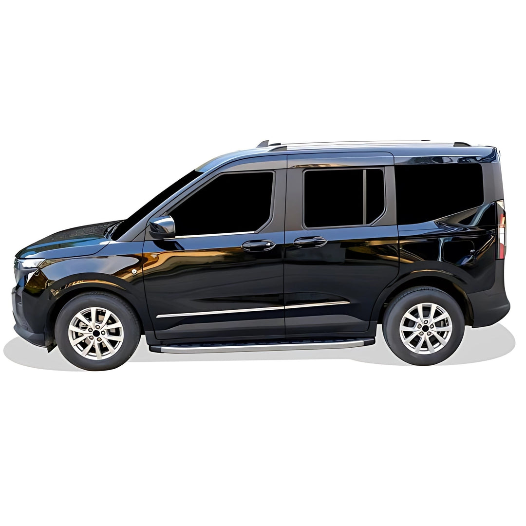 Ford Tourneo Courier Cam Çıtası Üst - Krom (2 Parça) | 2023 ve Sonrası
