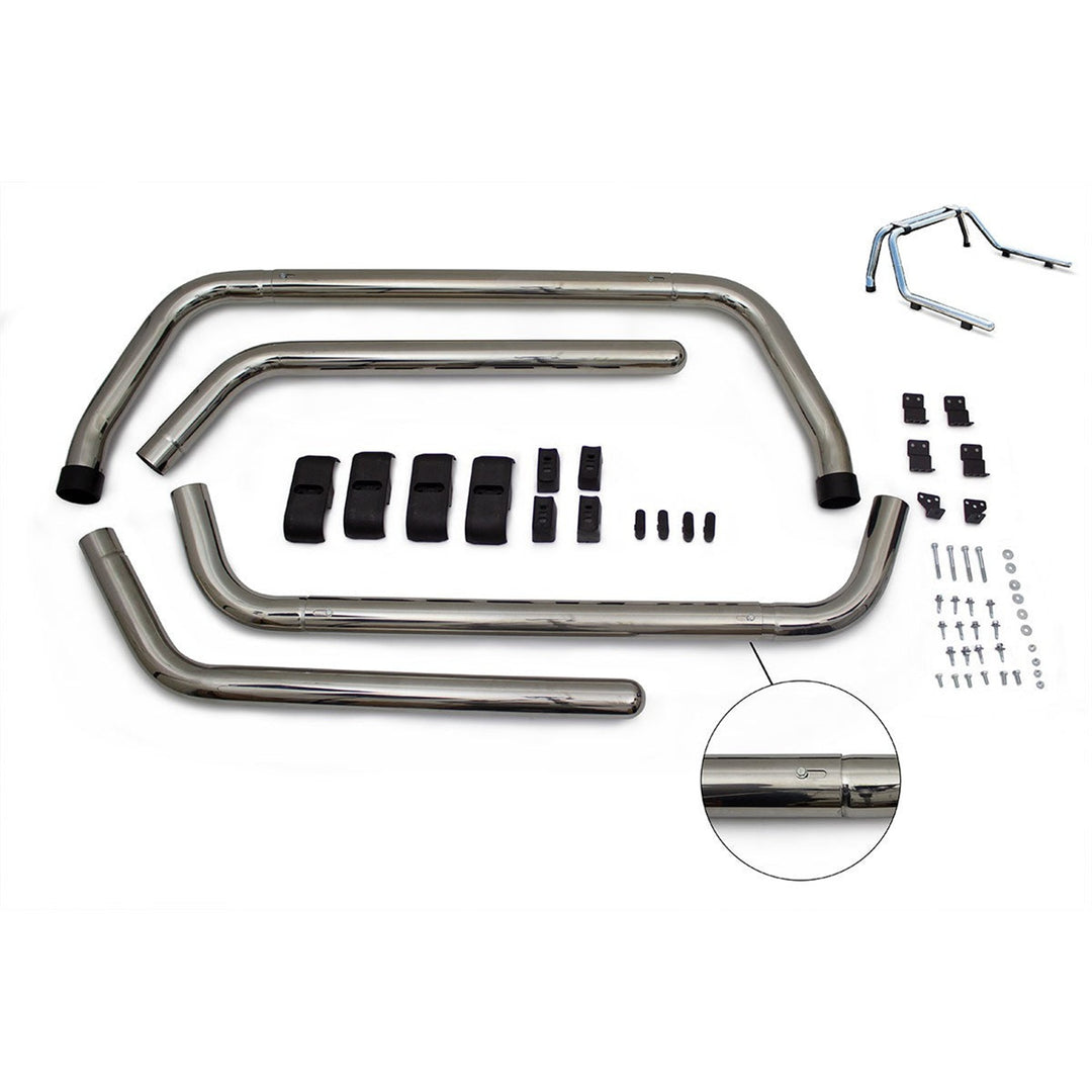 Ford F150 Roll bar -Krom, Kobra, Çap:76 | 2009 ve Sonrası
