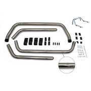 Ford F150 Roll bar -Krom, Kobra, Çap:76 | 2009 ve Sonrası