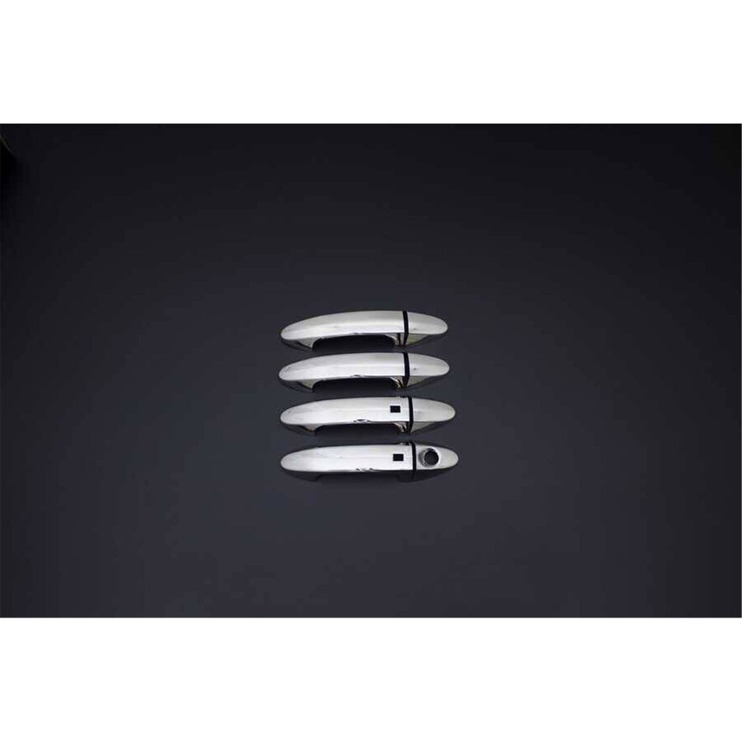Ford Fiesta Kapı Kolu - Krom, 4 Kapı, Sensör Delikli (8 Parça) | 2009-2017 Arası, HB