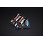 Resmi Galeri görüntüleyicisine yükleyin, Ford Focus Kapı Kolu - Krom, 4 Kapı, Sensör Delikli (8 Parça) | 2005-2018 Arası, HB/SD/SW