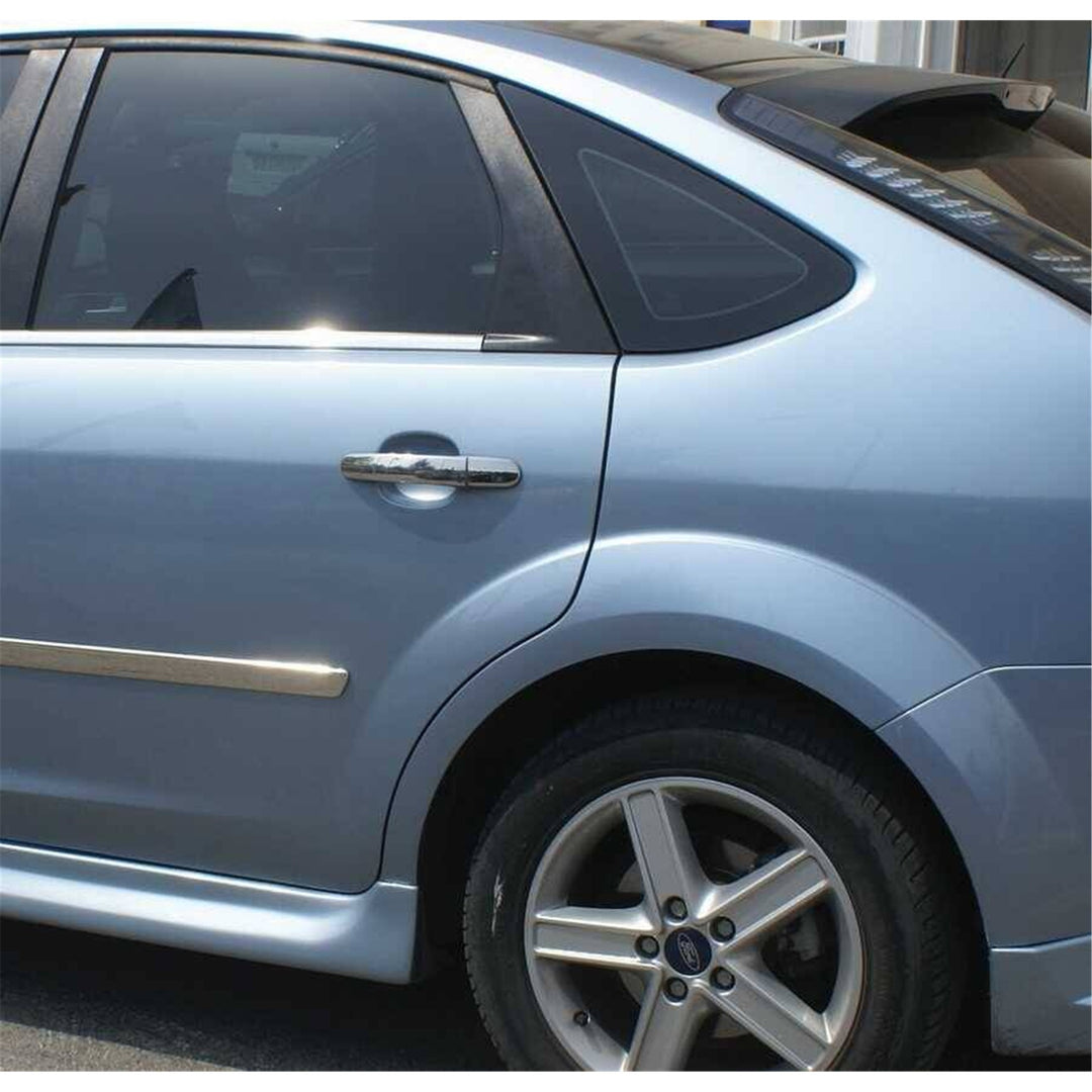 Ford Focus Kapı Kolu - Krom, 4 Kapı, Sensör Delikli (8 Parça) | 2005-2017 Arası, HB/SD/SW