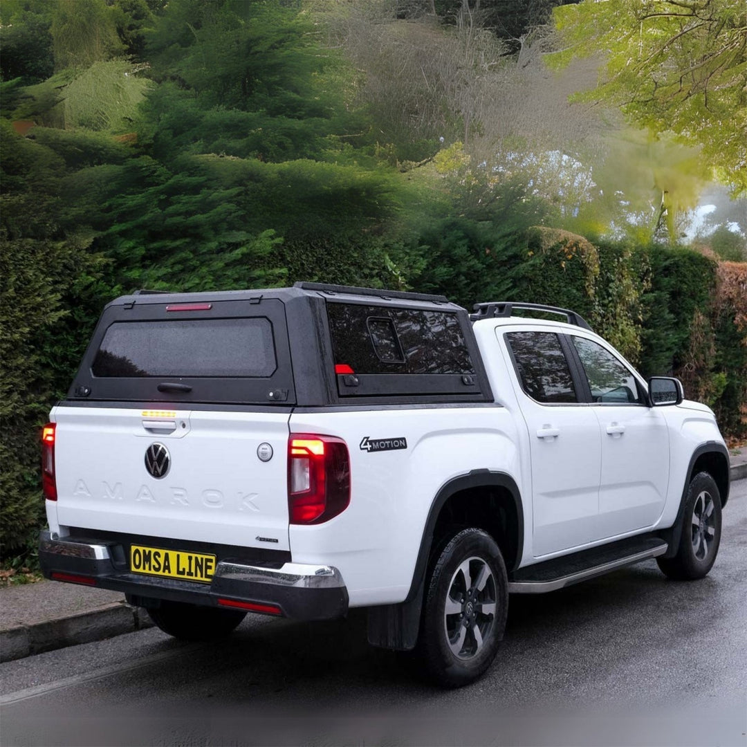Ford Ranger Kasa Üstü Kabin Paslanmaz 4 Camlı Yan Camlar Sürgülü | 2022 ve Sonrası
