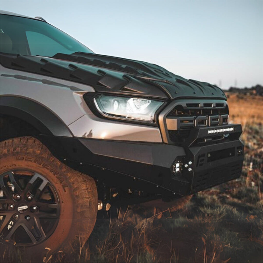 Ford Ranger Raptor Ön Tampon - Siyah, Karter Korumalı | 2019-2022 Arası