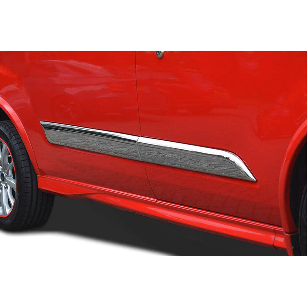 Ford Tourneo Custom Yan Kapı Çıtası - Krom (5 Parça) | 2012-2023 Arası