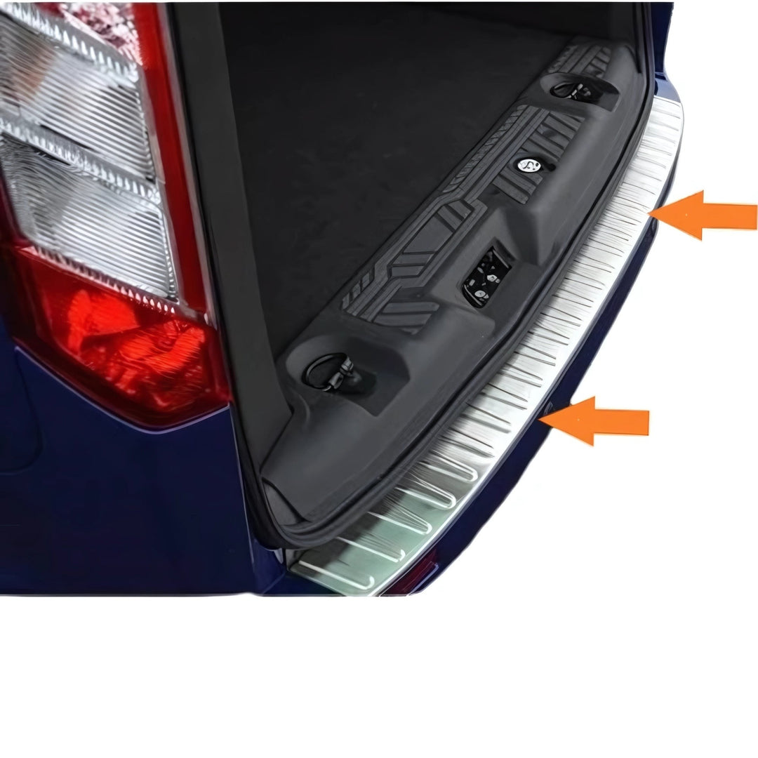 Ford Tourneo Custom Arka Tampon Eşiği - Krom | 2012-2023 Arası
