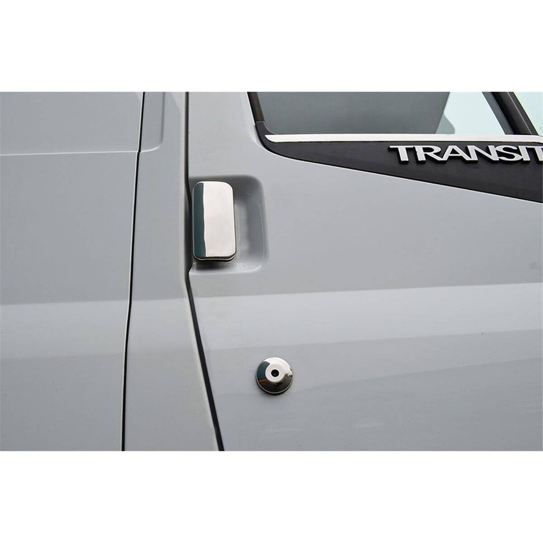 Ford Transit Kilit Açma - Krom (4 Parça) | 2000-2013 Arası